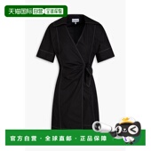 连衣裙 1h可退 F938 女士 棉质府绸迷你缠绕式 香港直邮GANNI 甘尼