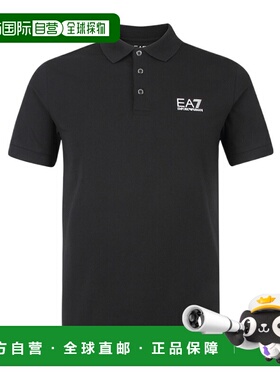 1h可退 香港直邮EA7 EMPORIO ARMANI 男士 翻领短袖Polo衫 24SS