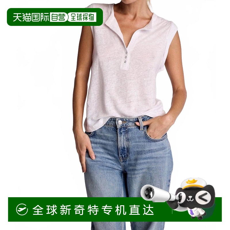 自营 sundays亚麻白色天空T恤 【美国奥莱】直发