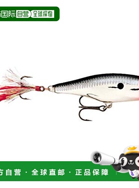 自营｜Rapala乐伯乐 路亚饵 Popper Skitter Pop 5cm6g 铬色