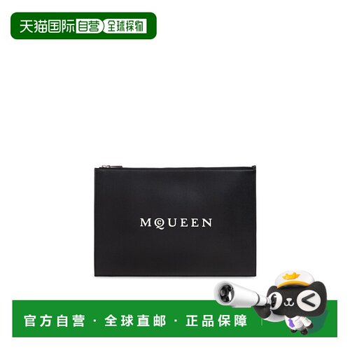 香港直邮ALEXANDER MCQUEEN 男士手拿包 8361481AAU61080 AW2025