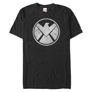 复仇者集结 漫威男款 神盾局特工标志服装 短袖 恤 Fifth Sun
