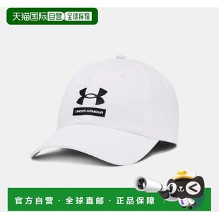 韩国直邮UNDER ARMOUR UA 品牌男士帽子运动帽 1369783-100安德玛