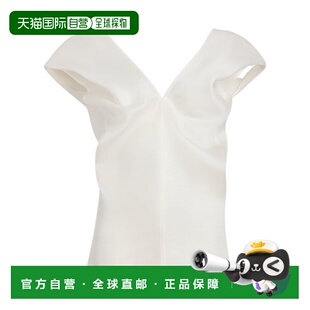 1h可退 香港直邮潮奢 KHAITE 女士 Ami上衣 2359386 white白色 舒