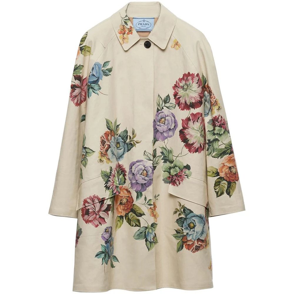 PRADA 女士外套 P658RSOOO14ZVF0036SABBIA SS2025