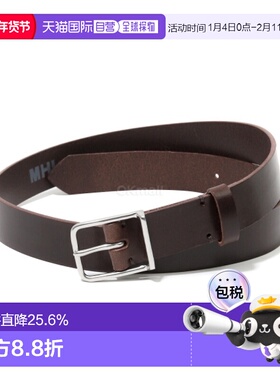 韩国直邮Margaret Howell MHL皮革腰带皮带(UHAC0548A25MQC DKB)
