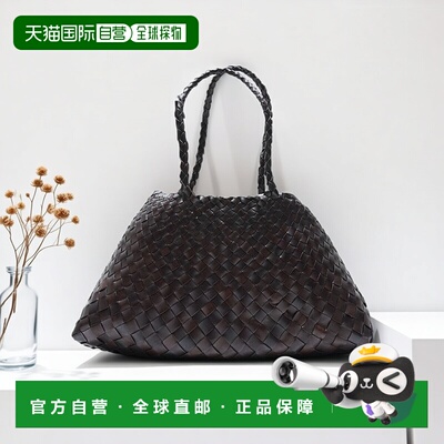 韩国直邮DRAGON DIFFUSION SANTA CROCE 手工牛皮编织包大号8892