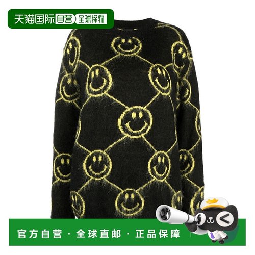 香港直邮Joshua Sanders 笑脸印嵌花毛衣 JS33B40002