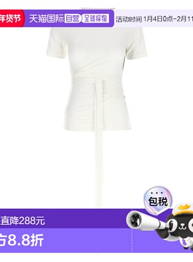 1h可退 香港直邮Y-3 女士 Lyoncell T恤 JM7854CWHITE colorful花