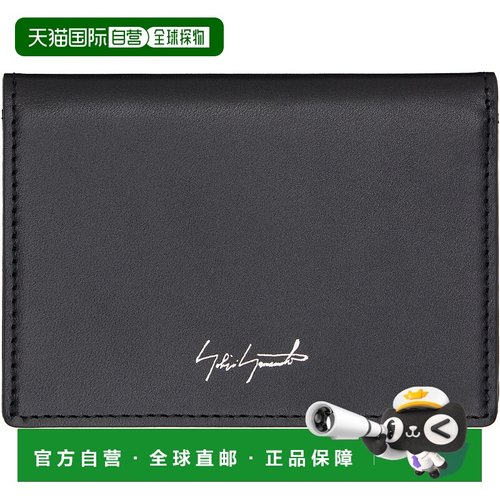 1h可退 香港直邮潮奢 Yohji Yamamoto 山本耀司 男士 黑色卡包 DA