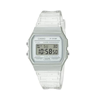 日本直邮卡西欧CASIO 经典收藏数显指针手表 F-91WS-7JH