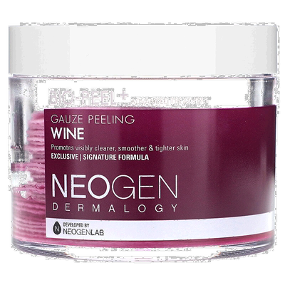 香港直邮Neogen,Dermalogy，Bio-Peel + 高级，纱布去角质，酒色3