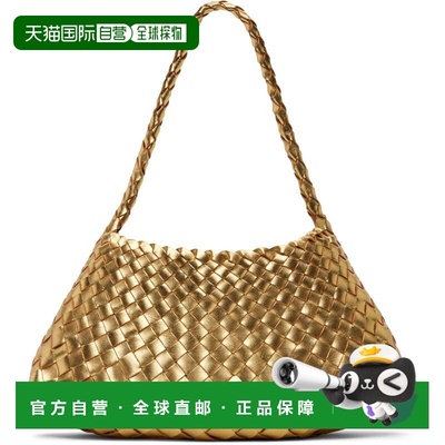 1h可退 香港直邮潮奢 DRAGON DIFFUSION 女士 金色 Rosanna 单肩