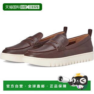 自营Vionic Uptown I6609L6203 Penny Loafer Brown Leather Slip
