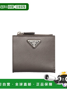 香港直邮Prada 小号 Saffiano 钱包 2ML049QHH普拉达牛皮卡包