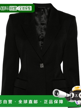 香港直邮GIVENCHY 女士西服 BW30JM15CT001 AW2024 黑色 Black wo