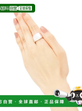 日潮跑腿COCOSHNIK 银饰图章方形戒指徽章印章