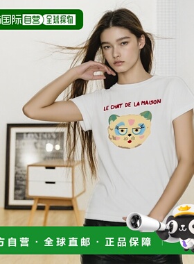 香港直邮VALENTINO 女士T恤 BMG25J9LDA03 AW2025 白色