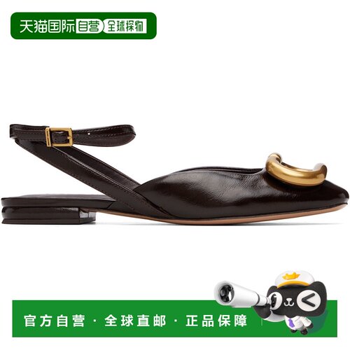 香港直邮Marc Jacobs 马克 雅可布 女士 棕色 The Pop J Marc 凉