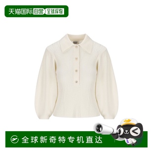 女士 CHC23AMP18 香港直邮Chloe 衫 1h可退 Polo 灯笼袖 蔻依 针织