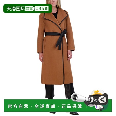 自营Tahari双面羊毛混纺大衣-多色 美国奥莱直发外套