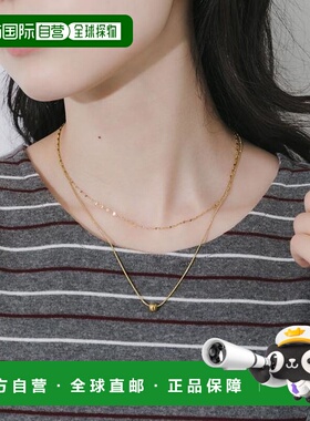 1h可退 日本直邮官方授权 SMELLY 不锈钢球形多层项链