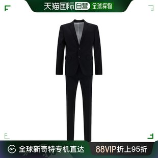 男士 香港直邮潮奢 二次方 S74FT045 Dsquared2 单排扣两件套西装
