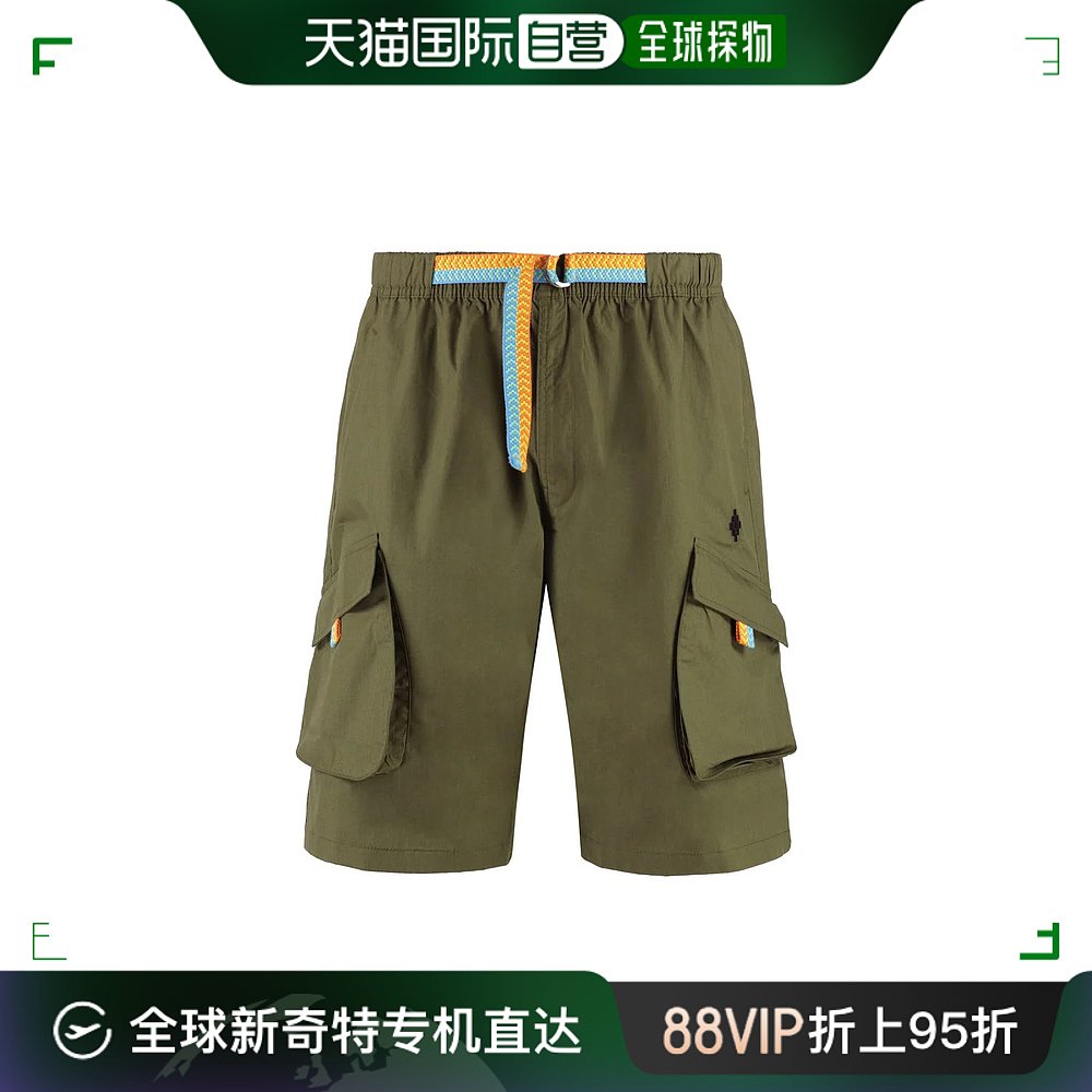 香港直邮MARCELO BURLON COUNTY OF MILAN男士短裤 CMCS001S23FA