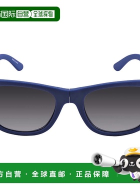 自营Lacoste Grey Gradient Square Unisex Folding Sunglasses L