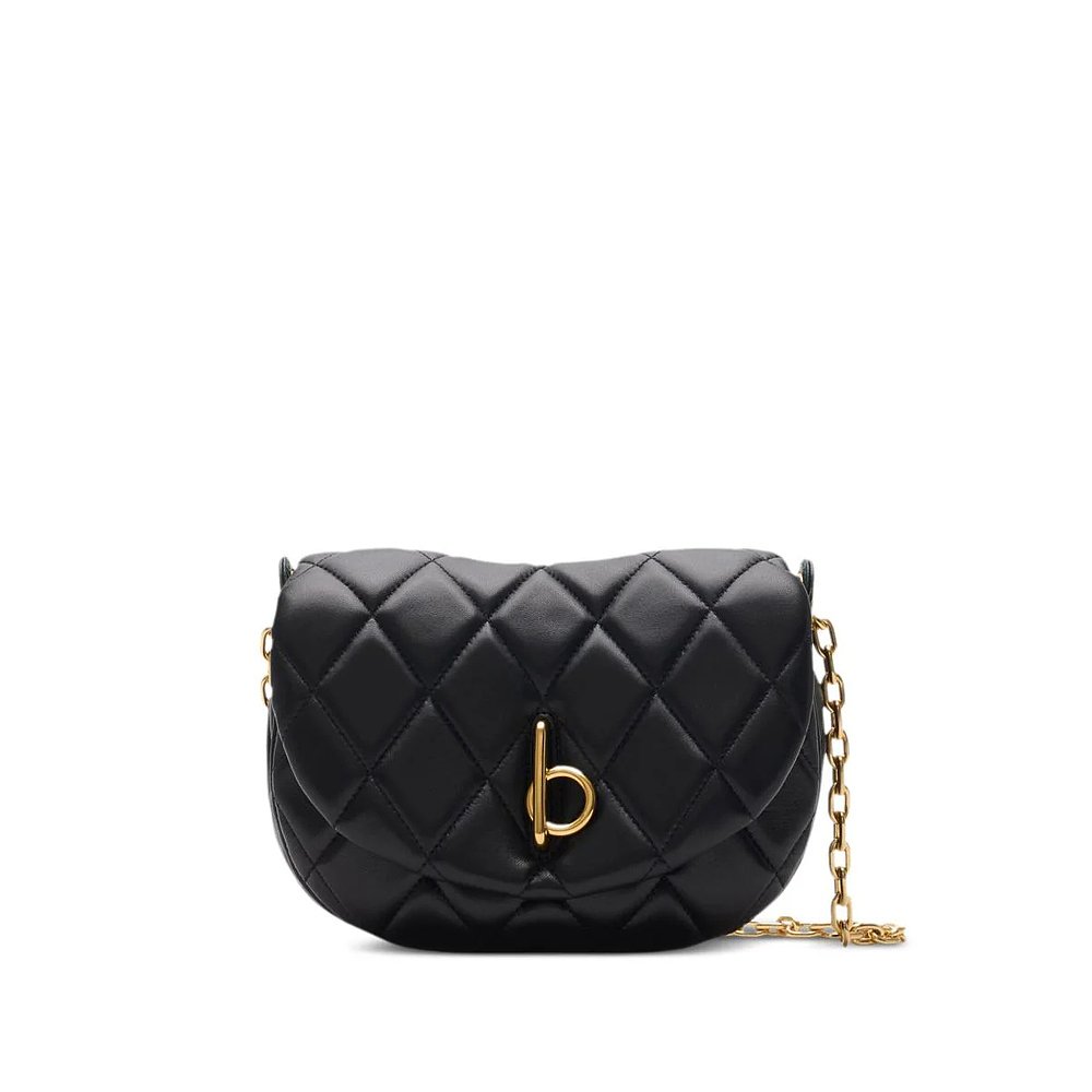 BURBERRY 女士单肩包 8104628A1189BLACK SS2025 黑色