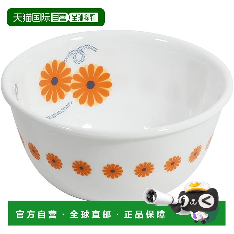 【日本直邮】Corelle 多用碗 Orange Margaret J426-ORM CP-9089