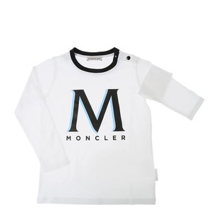MONCLER 8790M 8D72420 白色男童T恤 002