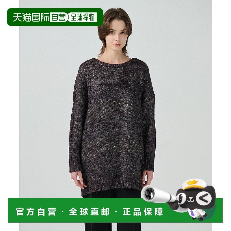 1h可退 日本直邮GRACE CLASS 女士条纹针织迷你连衣裙 0224443005