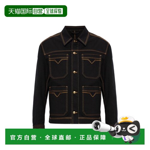 香港直邮VERSACE 男士夹克 10267951A187781D040 AW2026 黑色