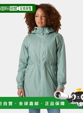 自营欧洲直邮Helly Hansen 女士青绿色聚酰胺Westport保暖外套