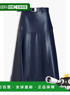 1h可退 香港直邮潮奢 Simkhai 女士 Mayson 束带中长半身裙 62430