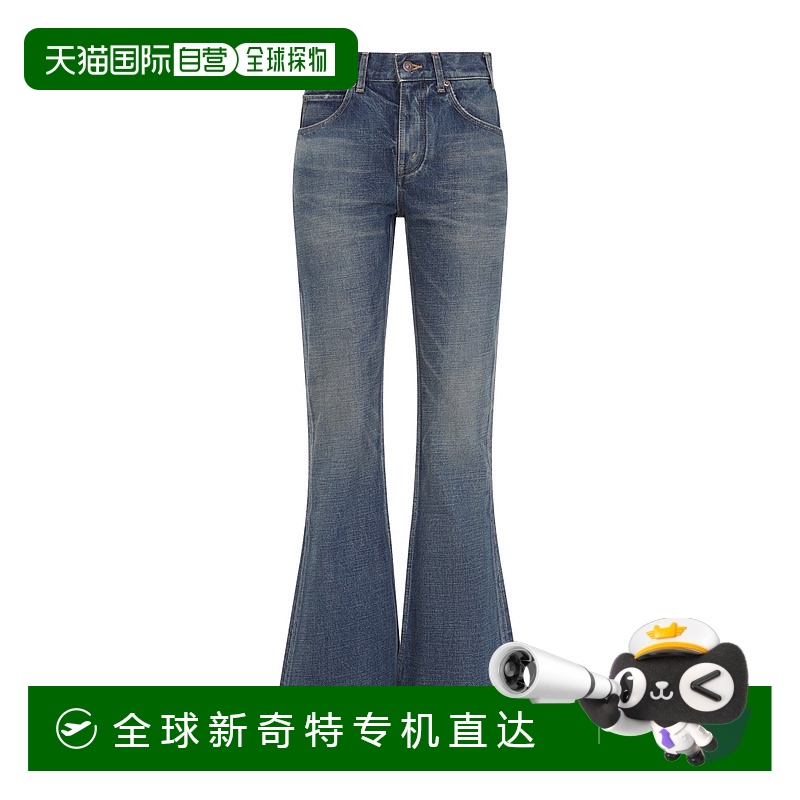 香港直邮潮奢 Celine 思琳 女士 MARCO 水洗牛仔裤 2N06B365M低腰
