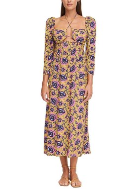 【美国奥莱】直发 RHODE Phoenix 中长连衣裙 - 黄色