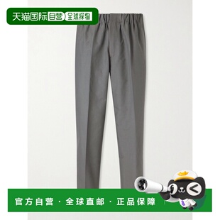 1h可退 香港直邮Jil Sander 吉尔 桑达 男士 小裤脚棉质裤子 J23K