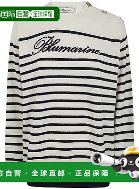 1h可退 香港直邮潮奢 Blumarine 蓝色情人 女士 长袖毛衣 4M066A