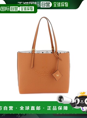 1h可退 香港直邮MCM 女士 徽标单肩包 MWPESAC06 brown棕色 舒适