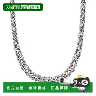 Ross-Simons Sterling Silver Graduated Byzantine Necklace - 2