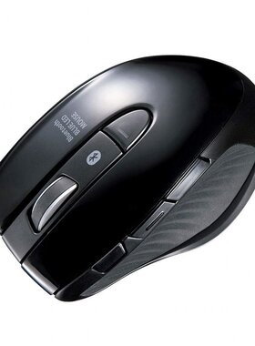 日本直邮SANWA SUPPLY蓝牙3.0鼠标支持多配对3台切替MA-BTBL121BK