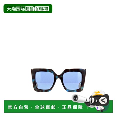 1h可退 香港直邮GUCCI 女士眼镜 GG0435S004 SS2025 黑色 GG0435S