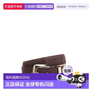 女士 舒适时尚 可调节腰带 brown棕色 10013726 香港直邮KHAITE