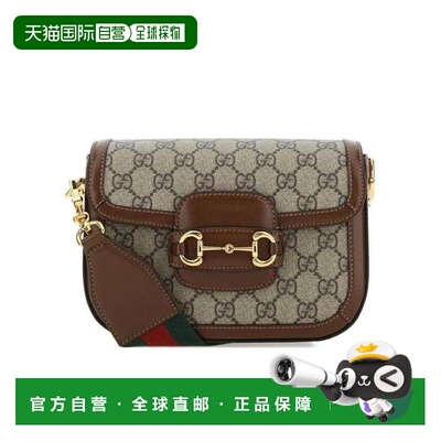 自营Gucci Horsebit 1955系列迷你手袋 古驰658574HUHHG单肩包