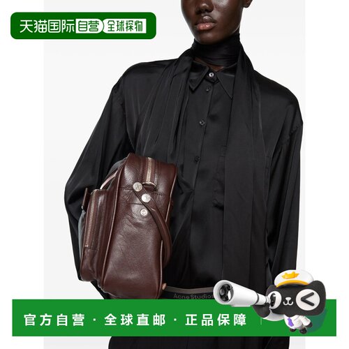 香港直邮ACNE STUDIOS 女士衬衫 AC0772900 AW2025 黑色