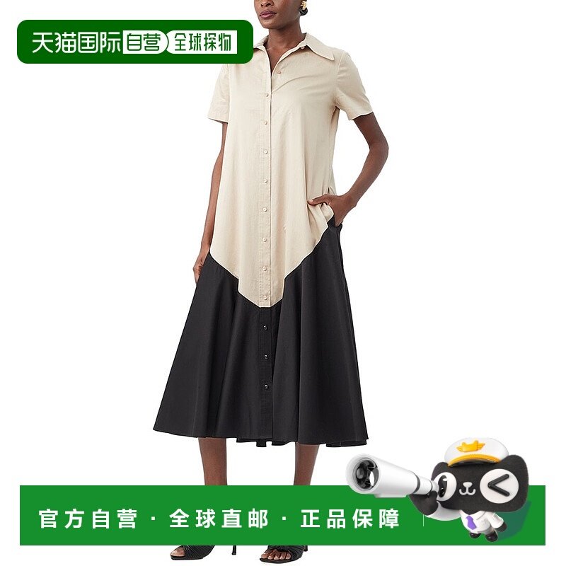 自营 Trina Turk Neola 2连衣裙-黑色 美国奥莱直发