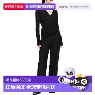 Owens 裤 腰带袢休闲裤 西装 RP01E7352WG阔腿裤 香港直邮Rick