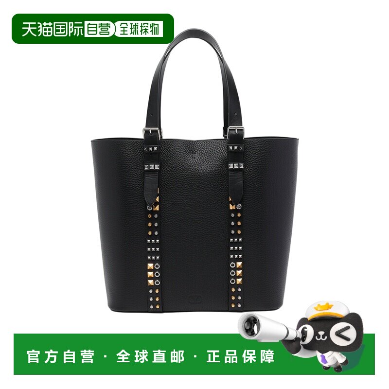 香港直邮VALENTINO 男士手提包 B0S84ZGS0NO SS2026 黑色 双手柄